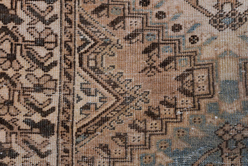 Antique Heriz Runner Rug (3' x 11')